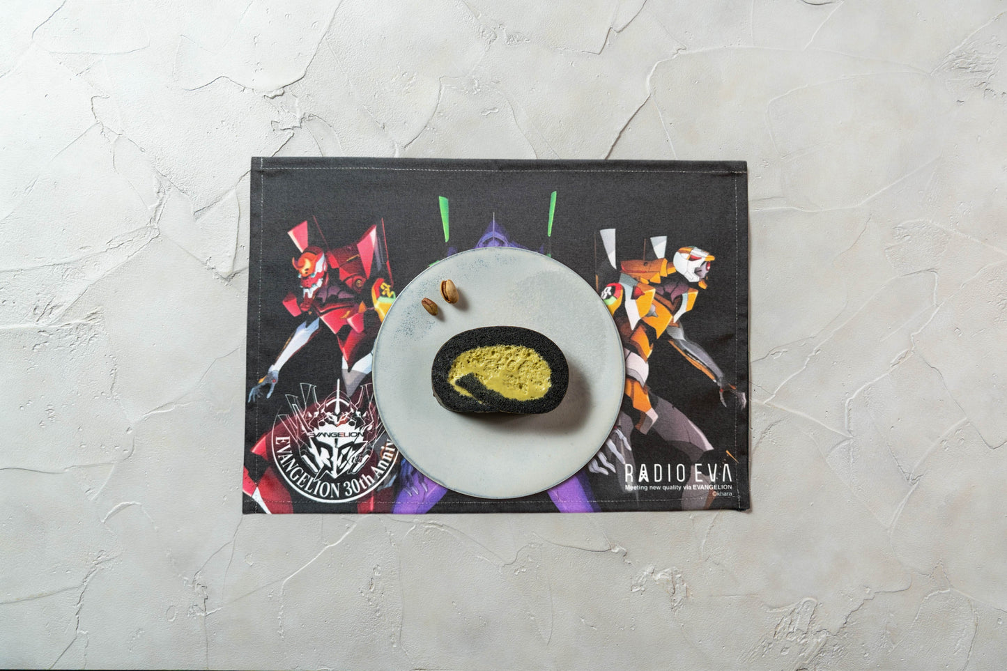 EVANGELION 濃厚ピスタチオロールケーキ TEST TYPE-01