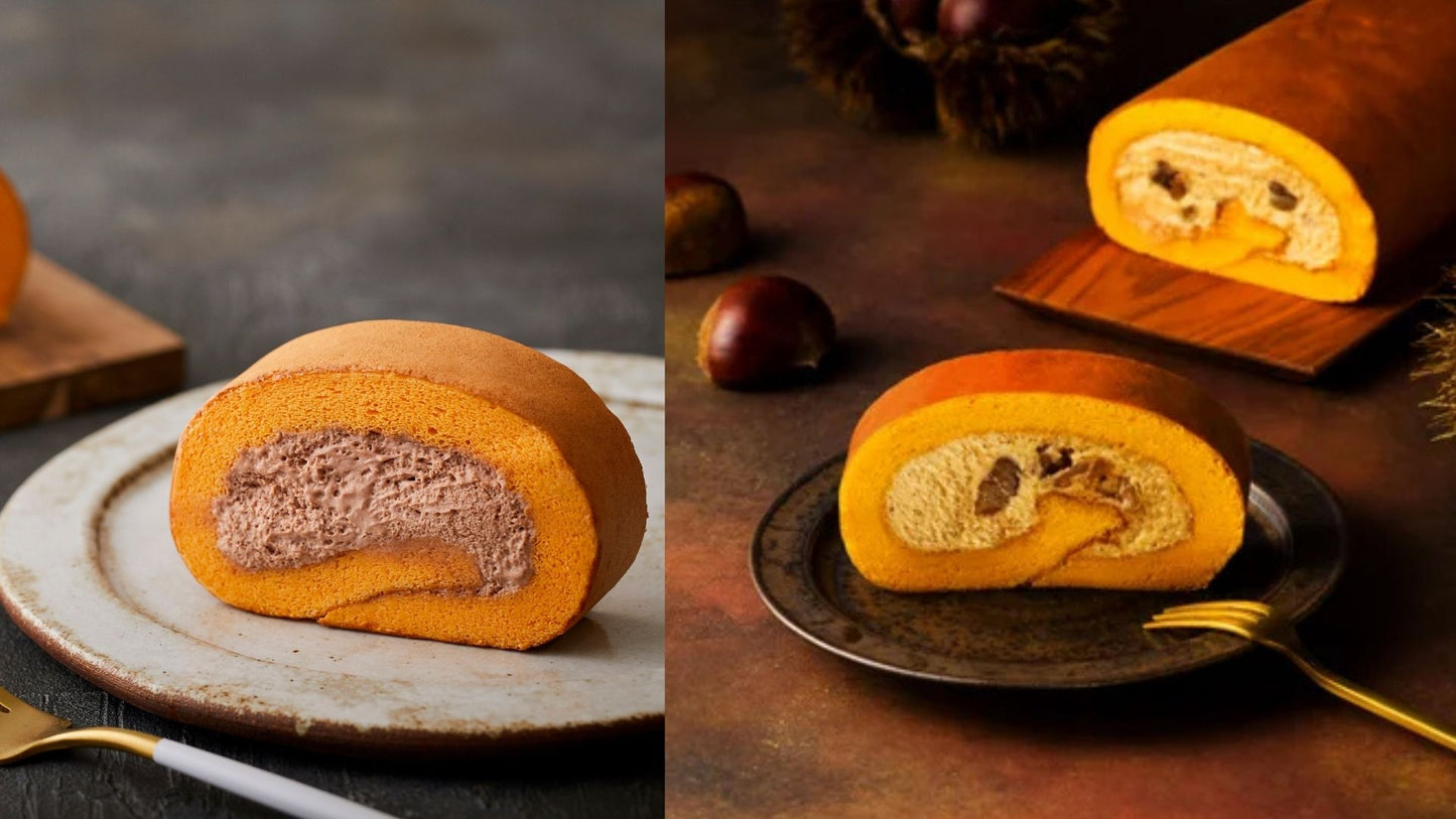 アマゾンショコラ・マロンロールケーキ1本ずつセット